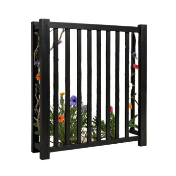 4 Ft. H X 3 Ft. W Wildflower Wood Privacy Screen