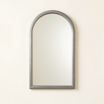 Reed Bend Framed Wall Mirror - Gray (synthetic illustration; no displayed measurements)