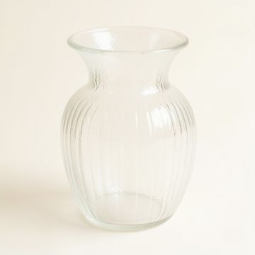 Reed Bend Empty Decorative Vase - White (synthetic illustration; no displayed measurements)