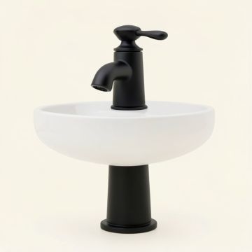 Single Handle Waterfall Vessel Sink Bathroom Faucet (synthetic illustration; no displayed measurements)