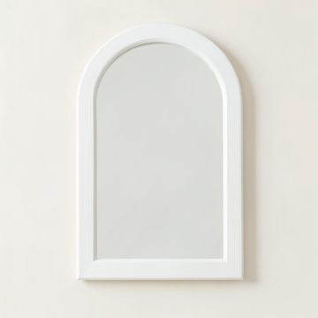 Heath Bend Framed Wall Mirror - White (synthetic illustration; no displayed measurements)