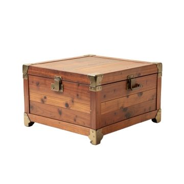 Bettencourt Solid Wood Lift Top Sled Coffee Table With Storage