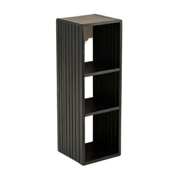 River Canyon Narrow Cubby Tower - Black