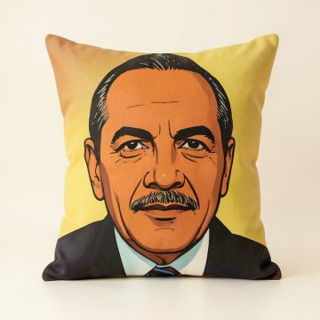President Barack Pop Art Pillow Cover (synthetic illustration; no displayed measurements)