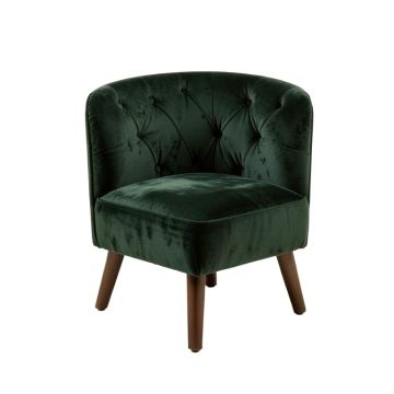 Manoel Tufted Velvet Side Chair