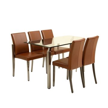 Dining Room Table Set – 7-Piece Dining Table With Dining Room Chairs