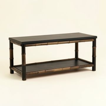Aspen Dale Indoor Bench - Black (synthetic illustration; no displayed measurements)
