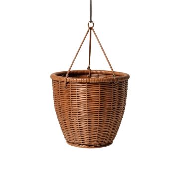 Judsonia Rattan Hanging Planter