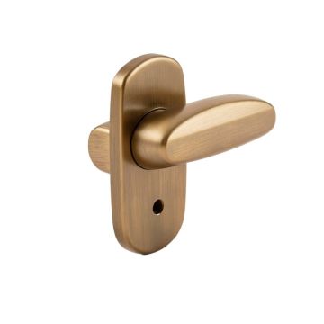 Passage Lever Door Handle [ Non-Locking Lever Set ] For Hallway Doors
