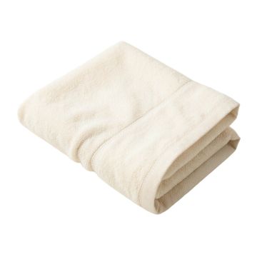 Stone Bend Bath Towel - Cream (synthetic illustration; no displayed measurements)