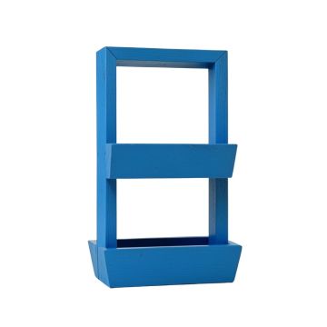 Laurel Canyon Empty Vertical Garden Frame - Blue