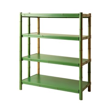 Slate Bridge Empty Seed-Starting Shelving Unit Without Lights - Green