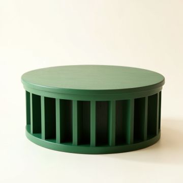 Clay Crest Shoe Storage Bench - Green (synthetic illustration; no displayed measurements)