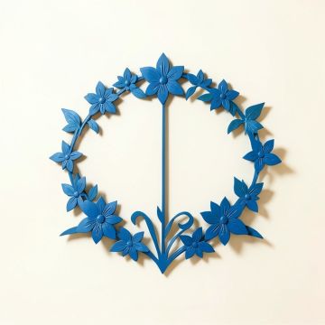 Arshen Welcome Daisies Metal Garden Sign (synthetic illustration; no displayed measurements)