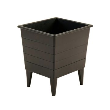 Glen Brook Empty Raised Planter - Black