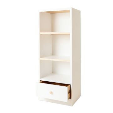 Lake Bluff Narrow Cubby Tower - White