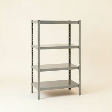 Bay Canyon Empty Seed-Starting Shelving Unit Without Lights - Gray (synthetic illustration; no displayed measurements)
