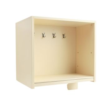Wren Arc Empty Mug-Storage Cabinet Insert - Cream (synthetic illustration; no displayed measurements)