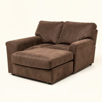 Demush Microfiber/Microsuede Sleeper Sofa & Chaise (synthetic illustration; no displayed measurements)