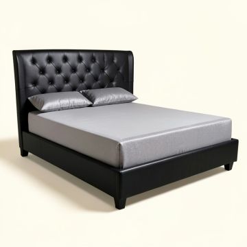 Aymerick Queen Tufted Upholstered Standard Bed (synthetic illustration; no displayed measurements)