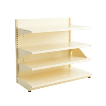 Laurel Dell Desktop Shelving Unit - Cream