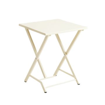 Juniper Bend Compact Balcony Table - Cream