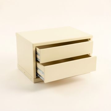 Heath Bend Small-Parts Storage Drawer Cabinet - Ivory (synthetic illustration; no displayed measurements)
