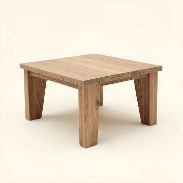 Verdone Solid Wood Coffee Table (synthetic illustration; no displayed measurements)
