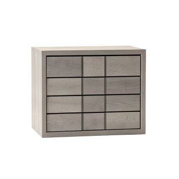 Rowan Brook Small-Parts Storage Drawer Cabinet - Gray (synthetic illustration; no displayed measurements)