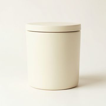 Lake Arc Storage Canister With Lid - Cream (synthetic illustration; no displayed measurements)