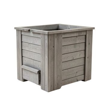 Rowan Bluff Closed Garden Compost Bin - Gray
