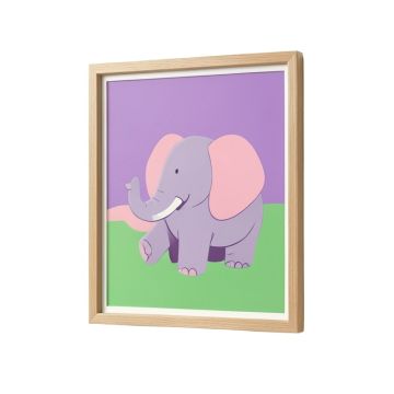 Be Younique - Elephant Framed Graphic Art