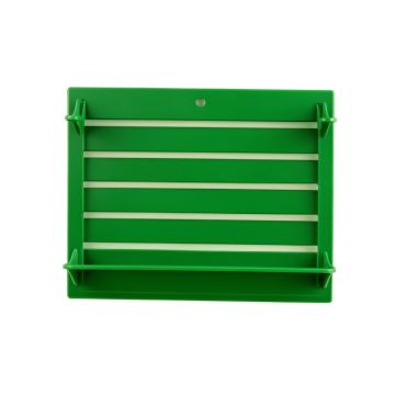 Spruce Branch Empty Wall-Mounted Tool Organizer Panel - Green
