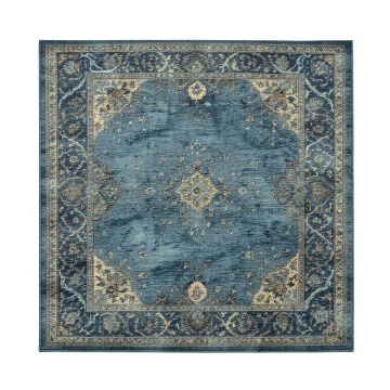 Depriest Bohemian Blue Area Rug (synthetic illustration; no displayed measurements)