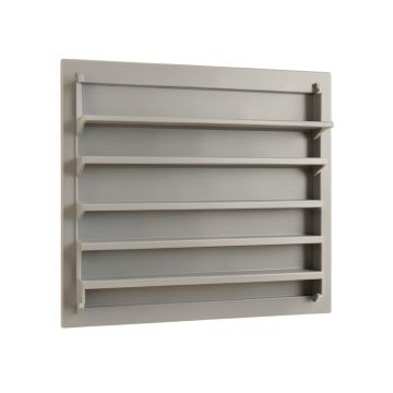 Flint Branch Empty Wall-Mounted Tool Organizer Panel - Gray