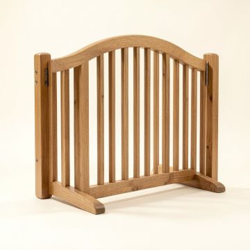 Arched Decorative Free Standing Pet Gate (synthetic illustration; no displayed measurements)