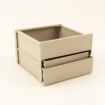 Hazel Fold Under-Desk Drawer Unit - Beige (synthetic illustration; no displayed measurements)