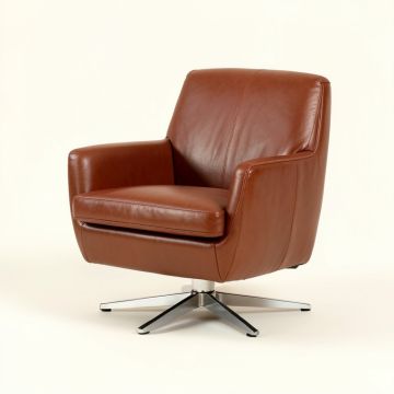 Pokorny 28.4 '' Wide Swivel Armchair (synthetic illustration; no displayed measurements)