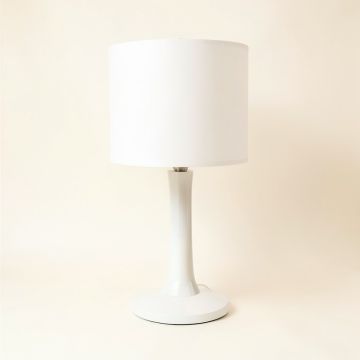 Elvis 31.25 '' White Table Lamp Set (synthetic illustration; no displayed measurements)