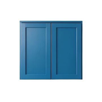 Bay Crest Wall-Mounted Entry Cabinet - Blue