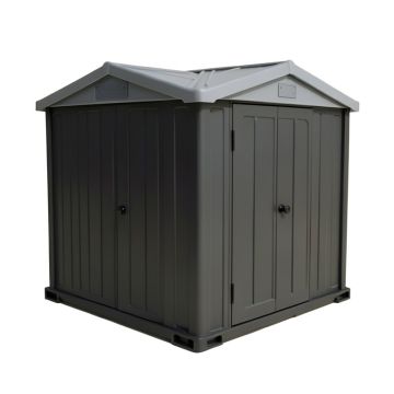 Skylight Plastic Storage Shed