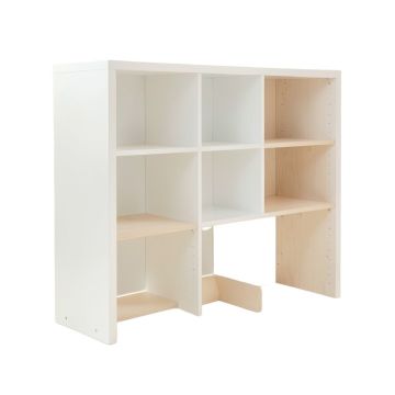 Dawn Crossing Desktop Shelving Unit - White