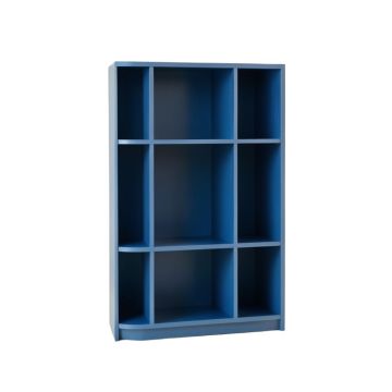Field Bridge Freestanding Bookcase - Blue