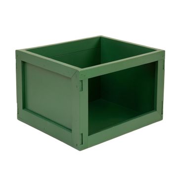 Fern Crossing Empty Furniture-Style Pet Crate - Green (synthetic illustration; no displayed measurements)