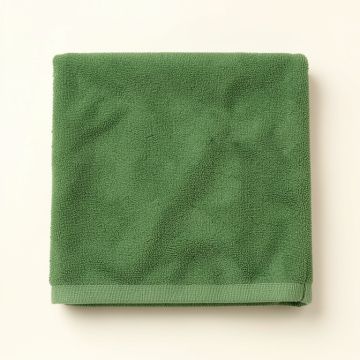 Pine Branch Bath Towel - Green (synthetic illustration; no displayed measurements)