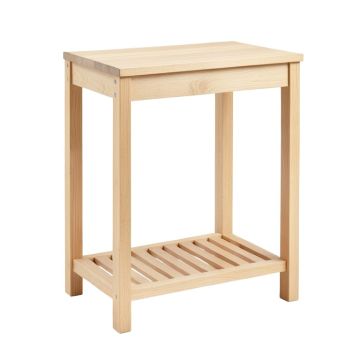 Moss Bend Freestanding Laundry Folding Counter - Beige
