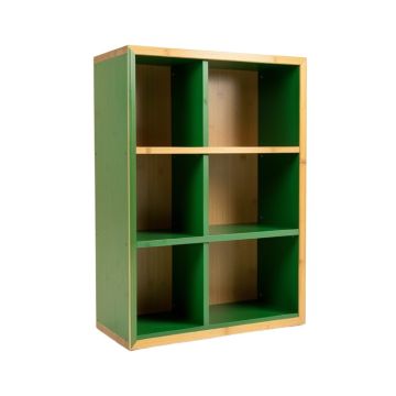 Shore Dale Freestanding Bookcase - Green (synthetic illustration; no displayed measurements)
