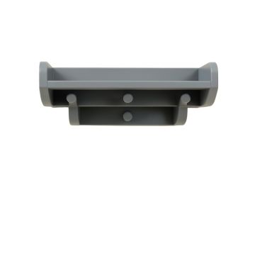 Wren Bridge Wall-Mounted Entryway Organizer Shelf - Gray