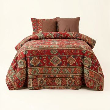 Shruthi Modern Southwestern Geo Duvet Cover Set (synthetic illustration; no displayed measurements)