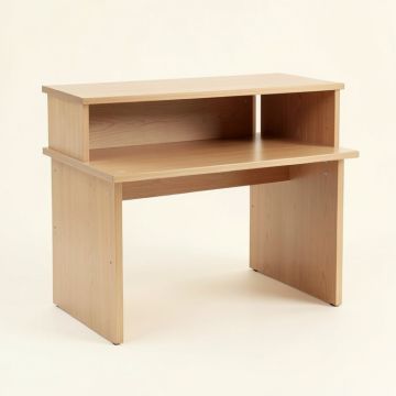 Amon Floating Desk With Hutch (synthetic illustration; no displayed measurements)